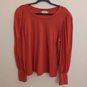 Nation LTD Long Sleeve Pima Cotton Top –Size L